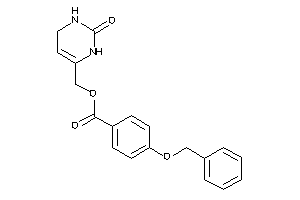 4-benzoxybenzoic Acid (2-keto-3,4-dihydro-1H-pyrimidin-6-yl)methyl Ester