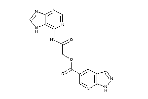 1H-pyrazolo[3,4-b]pyridine-5-carboxylic Acid [2-keto-2-(7H-purin-6-ylamino)ethyl] Ester