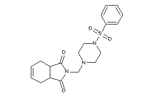 2-[(4-besylpiperazino)methyl]-3a,4,7,7a-tetrahydroisoindole-1,3-quinone