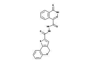 4-keto-N'-(4H-thieno[3,2-c]chromene-2-carbonyl)-3H-phthalazine-1-carbohydrazide