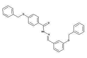 4-benzoxy-N-[(3-benzoxybenzylidene)amino]benzamide