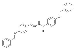 4-benzoxy-N-[(4-benzoxybenzylidene)amino]benzamide