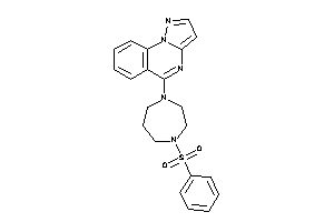 5-(4-besyl-1,4-diazepan-1-yl)pyrazolo[1,5-a]quinazoline