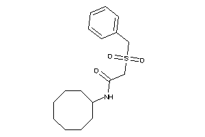 2-benzylsulfonyl-N-cyclooctyl-acetamide