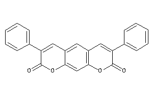 3,7-diphenylpyrano[3,2-g]chromene-2,8-quinone