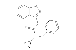 N-benzyl-N-cyclopropyl-2-indoxazen-3-yl-acetamide