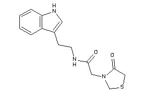 N-[2-(1H-indol-3-yl)ethyl]-2-(4-ketothiazolidin-3-yl)acetamide