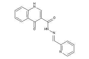 4-keto-N-(2-pyridylmethyleneamino)-1H-quinoline-3-carboxamide