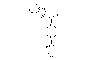 5,6-dihydro-4H-cyclopenta[b]thiophen-2-yl-[4-(2-pyridyl)piperazino]methanone