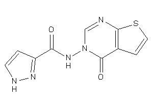 Image of N-(4-ketothieno[2,3-d]pyrimidin-3-yl)-1H-pyrazole-3-carboxamide