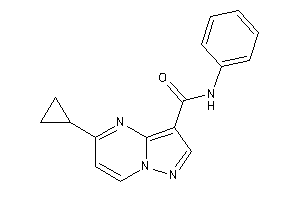 5-cyclopropyl-N-phenyl-pyrazolo[1,5-a]pyrimidine-3-carboxamide