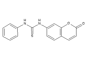 1-(2-ketochromen-7-yl)-3-phenyl-thiourea