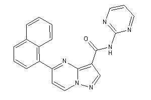 5-(1-naphthyl)-N-(2-pyrimidyl)pyrazolo[1,5-a]pyrimidine-3-carboxamide