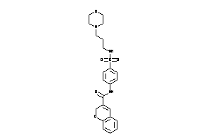 N-[4-(3-morpholinopropylsulfamoyl)phenyl]-2H-chromene-3-carboxamide