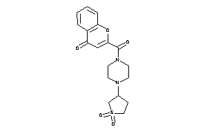 2-[4-(1,1-diketothiolan-3-yl)piperazine-1-carbonyl]chromone