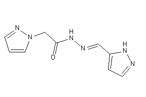 Image of 2-pyrazol-1-yl-N-(1H-pyrazol-5-ylmethyleneamino)acetamide