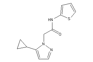 2-(5-cyclopropylpyrazol-1-yl)-N-(2-thienyl)acetamide