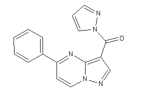 (5-phenylpyrazolo[1,5-a]pyrimidin-3-yl)-pyrazol-1-yl-methanone