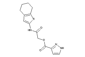 1H-pyrazole-3-carboxylic Acid [2-keto-2-(4,5,6,7-tetrahydrobenzothiophen-2-ylamino)ethyl] Ester