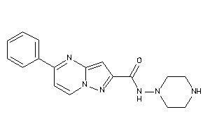 5-phenyl-N-piperazino-pyrazolo[1,5-a]pyrimidine-2-carboxamide