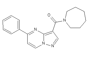 Azepan-1-yl-(5-phenylpyrazolo[1,5-a]pyrimidin-3-yl)methanone