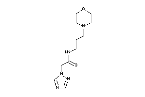 N-(3-morpholinopropyl)-2-(1,2,4-triazol-1-yl)acetamide