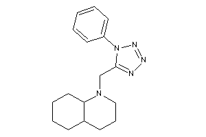 1-[(1-phenyltetrazol-5-yl)methyl]-3,4,4a,5,6,7,8,8a-octahydro-2H-quinoline