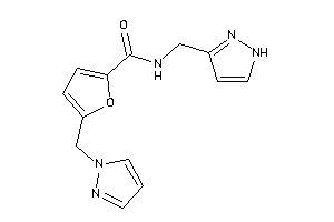 5-(pyrazol-1-ylmethyl)-N-(1H-pyrazol-3-ylmethyl)-2-furamide