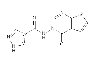 Image of N-(4-ketothieno[2,3-d]pyrimidin-3-yl)-1H-pyrazole-4-carboxamide