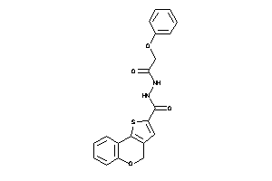 N'-(2-phenoxyacetyl)-4H-thieno[3,2-c]chromene-2-carbohydrazide