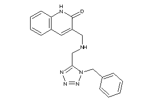 3-[[(1-benzyltetrazol-5-yl)methylamino]methyl]carbostyril