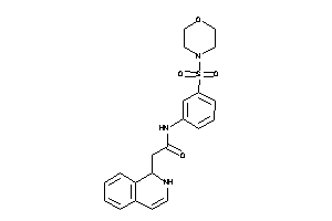 Image of 2-(1,2-dihydroisoquinolin-1-yl)-N-(3-morpholinosulfonylphenyl)acetamide