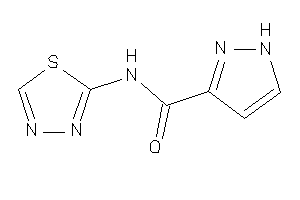 N-(1,3,4-thiadiazol-2-yl)-1H-pyrazole-3-carboxamide