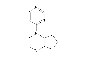 4-(4-pyrimidyl)-3,4a,5,6,7,7a-hexahydro-2H-cyclopenta[b][1,4]oxazine