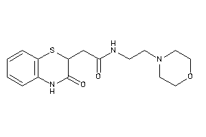 2-(3-keto-4H-1,4-benzothiazin-2-yl)-N-(2-morpholinoethyl)acetamide