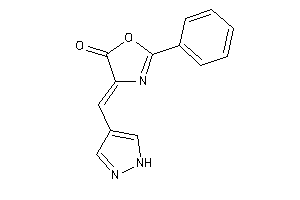 2-phenyl-4-(1H-pyrazol-4-ylmethylene)-2-oxazolin-5-one