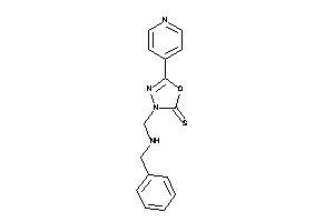 Image of 3-[(benzylamino)methyl]-5-(4-pyridyl)-1,3,4-oxadiazole-2-thione