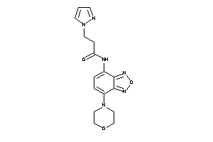 N-(7-morpholinobenzofurazan-4-yl)-3-pyrazol-1-yl-propionamide