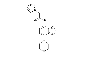 N-(7-morpholinobenzofurazan-4-yl)-2-pyrazol-1-yl-acetamide