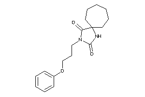 3-(3-phenoxypropyl)-1,3-diazaspiro[4.6]undecane-2,4-quinone