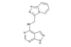 1H-pyrazolo[3,4-d]pyrimidin-4-yl([1,2,4]triazolo[4,3-a]pyridin-3-ylmethyl)amine