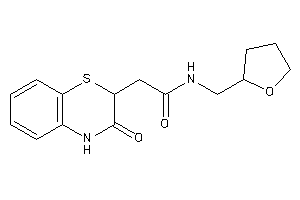 2-(3-keto-4H-1,4-benzothiazin-2-yl)-N-(tetrahydrofurfuryl)acetamide