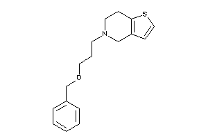 5-(3-benzoxypropyl)-6,7-dihydro-4H-thieno[3,2-c]pyridine