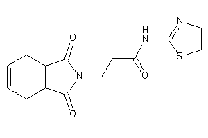 3-(1,3-diketo-3a,4,7,7a-tetrahydroisoindol-2-yl)-N-thiazol-2-yl-propionamide