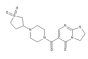 6-[4-(1,1-diketothiolan-3-yl)piperazine-1-carbonyl]-2,3-dihydrothiazolo[3,2-a]pyrimidin-5-one