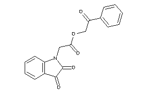 2-(2,3-diketoindolin-1-yl)acetic Acid Phenacyl Ester
