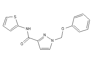 1-(phenoxymethyl)-N-(2-thienyl)pyrazole-3-carboxamide