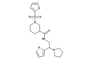 N-[2-(2-furyl)-2-pyrrolidino-ethyl]-1-(2-thienylsulfonyl)nipecotamide