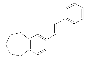 2-styryl-6,7,8,9-tetrahydro-5H-benzocycloheptene