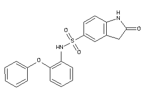 2-keto-N-(2-phenoxyphenyl)indoline-5-sulfonamide